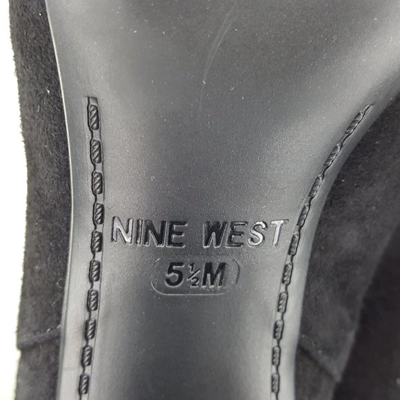 NEW Nine West Kerianna Tall Pull On Suede Boots - Picture 7 of 11